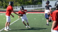Video: New Boston Huron football training camp