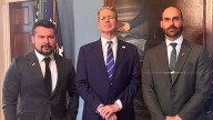 Eduardo Bolsonaro se reunió con el secretario del tesoro de EEUU en medio de la tensión con Brasil