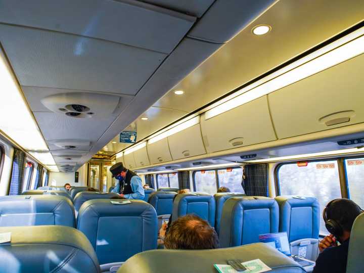 I traveled in business class on Amtrak's high-speed Acela train and thought it was worth the $120 price tag