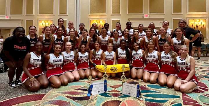Tavares High Cheer Team Brings Home Top Honors at UCA Cheer Camp