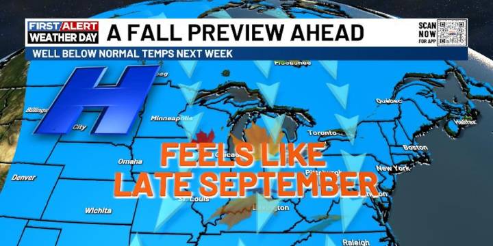 FIRST ALERT | Chris Bailey tracks the upcoming fall blast