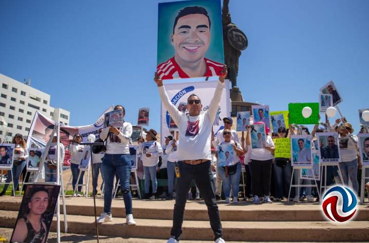Marchan para exigir justicia por los desaparecidos en Tijuana