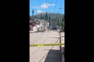 Cuautepec de Hinojosa: Derribaron poste de CFE con una camioneta y la abandonaron