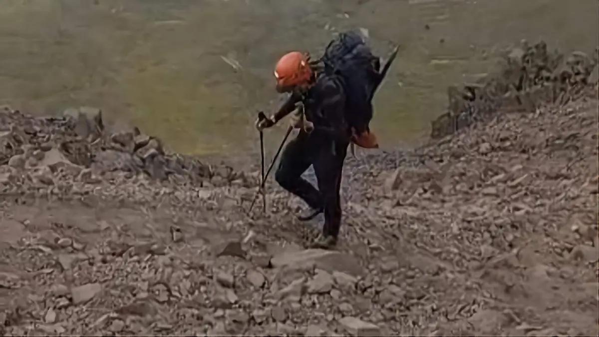 Se alista Alfredo Cruz para subir el Chimborazo