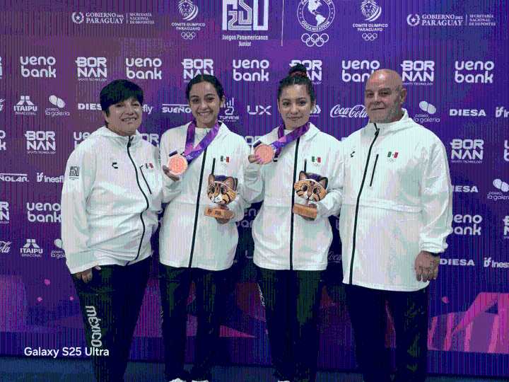 Bronce yucateco para México en los Panamericanos Junior, en trampolín