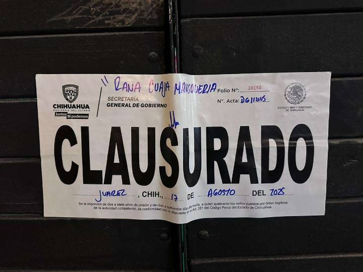 Clausuran 6 establecimientos que expenden licor