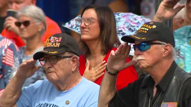 Iowa State Fair celebrates Vietnam veterans with parade