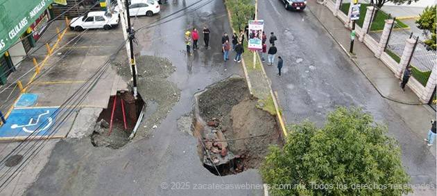 PRESENTAN PLAN INTEGRAL DE ATENCIÓN EMERGENTE RESPECTO AL SOCAVON EN LA GARCÍA SALINAS