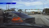 Dashcam video shows FHP pursuit ending in PIT maneuver in North Miami