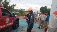 Fuga de gas en León provoca quemaduras a trabajador de gasera