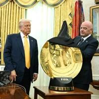 Solid gold, royal missives and Nobel noms: how to win Trump over