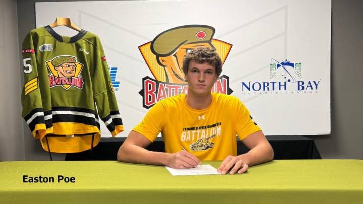 North Bay Battalion sign free-agent invitee to deal with big club