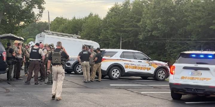 3 deputies shot at a Virginia home while serving warrants, official says