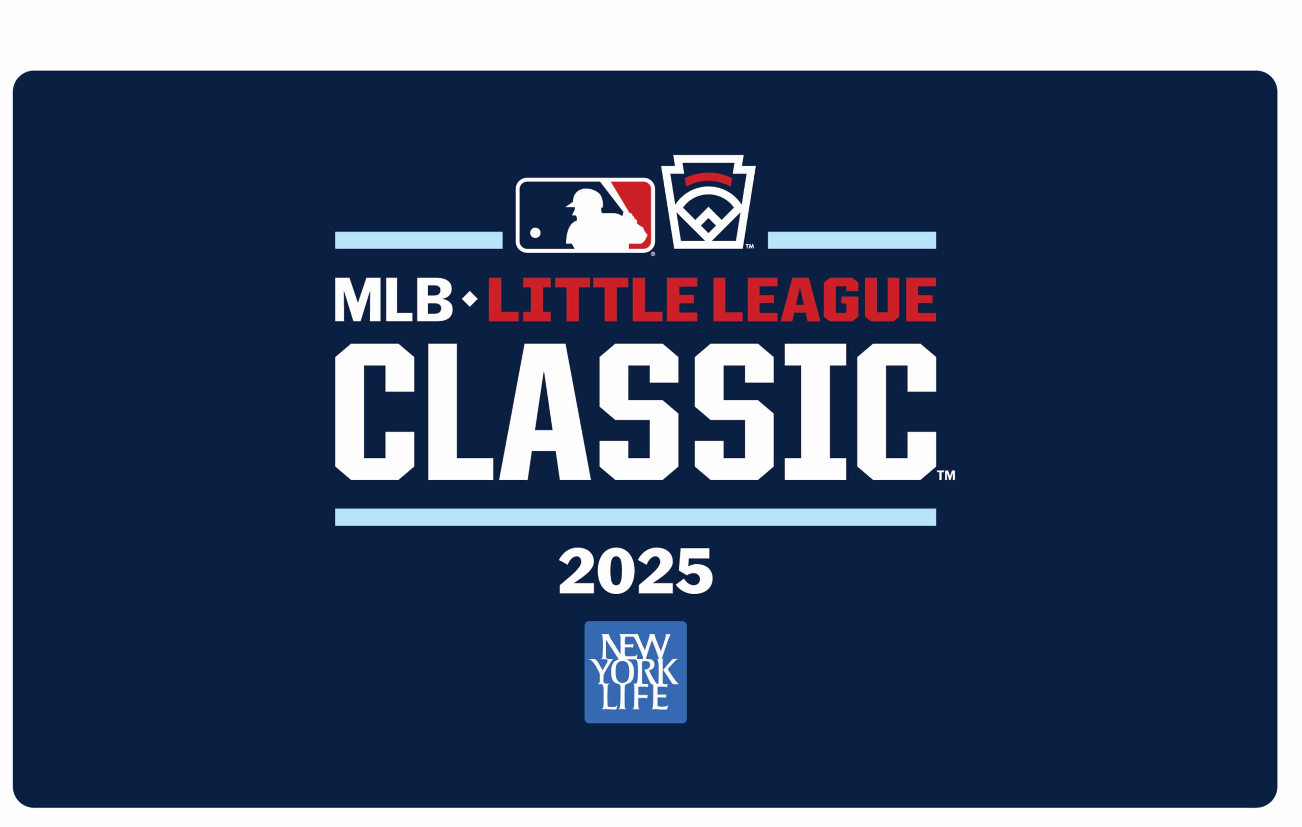 ESPN to Provide Comprehensive Coverage of MLB Little League Classic Presented by New York Life on Sunday Night Baseball Presented By Capital One