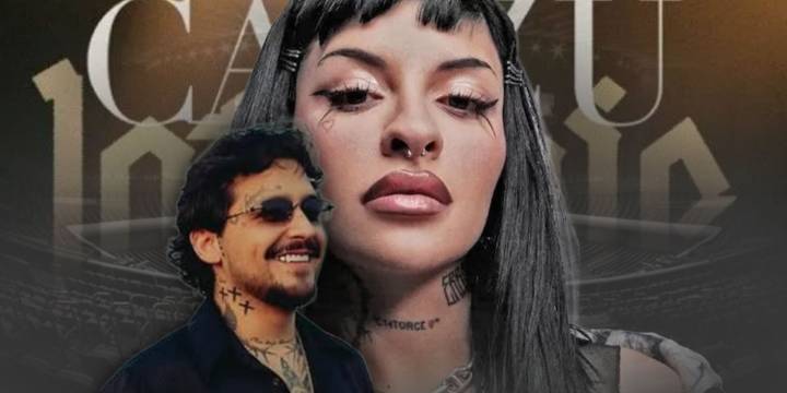 Christian Nodal echa en cara el apoyo que le dio a Cazzu: “No hay créditos, pero yo produje una canción de su nuevo álbum”