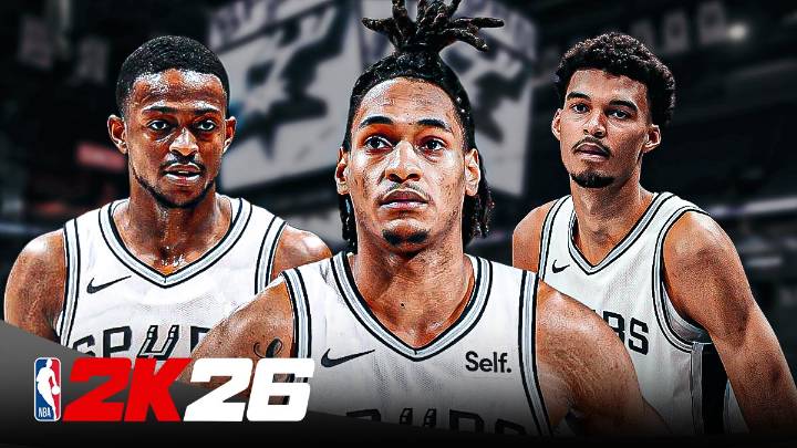 San Antonio Spurs NBA 2K26 ratings that are 100% wrong