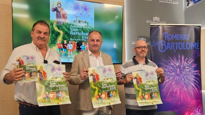 Tradición, cultura y turismo: Yeste presenta en la Diputación sus Fiestas Patronales 2025 y la emblemática Romería de San Bartolomé