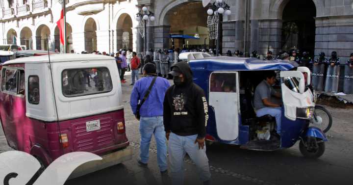 Retirarán más de 172 mototaxis de las juntas auxiliares de Puebla
