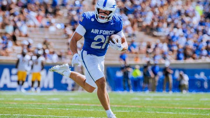 Utahn Cade Harris: Latter-day Saint ward Sunday School president — and Air Force's TD machine