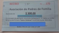 No hay tabulador oficial de cuotas escolares