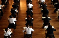 Students receiving eagerly anticipated A