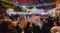 Celebra Huamantla “La Noche que Nadie Duerme” entre arte efímero y fervor religioso