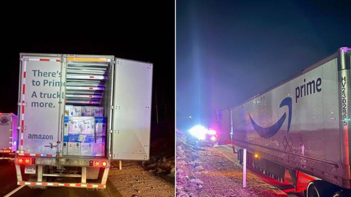 Stolen Amazon semi-truck full of packages leads to arrest in Sacramento County