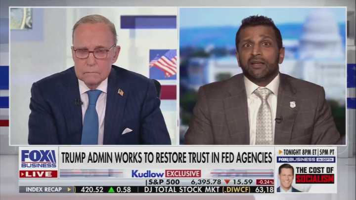 Then Why Is Dan Bongino Hiding, Kash Patel?