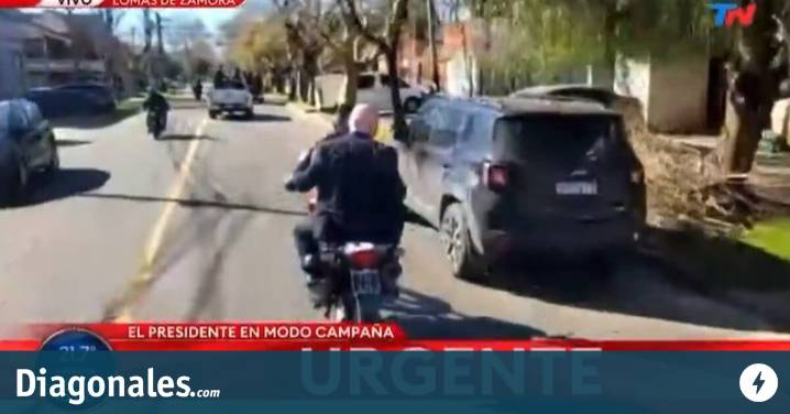 Libertarios, van a correr: Espert huyó en moto de Lomas de Zamora por las críticas