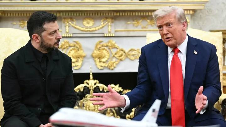 Trump, Zelenski y líderes de la UE se reúnen en la Casa Blanca para discutir el fin de la guerra