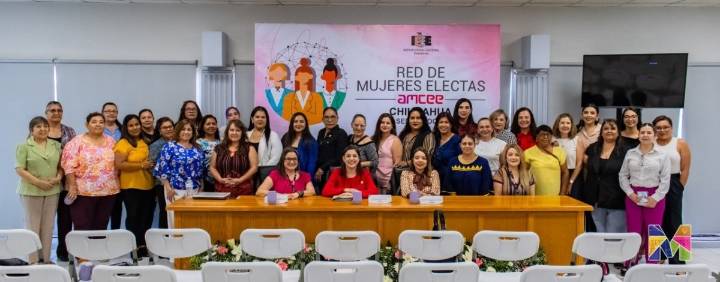 Recibe Miriam Soto en Meoqui a la Red de Mujeres Electas de la Región como sede en evento del IEE