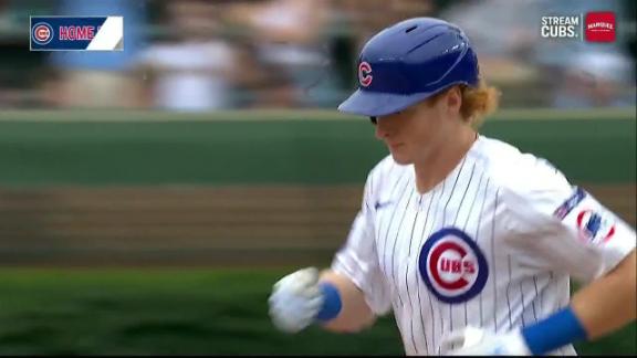 Caissie homers as the Cubs hold off the Brewers for a 6