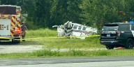 2 sent to hospital after small plane crashes in vacant lot in Gulf Shores, authorities say