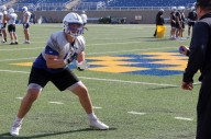 Football: South Dakota State's Jackson Kerstin keeps working