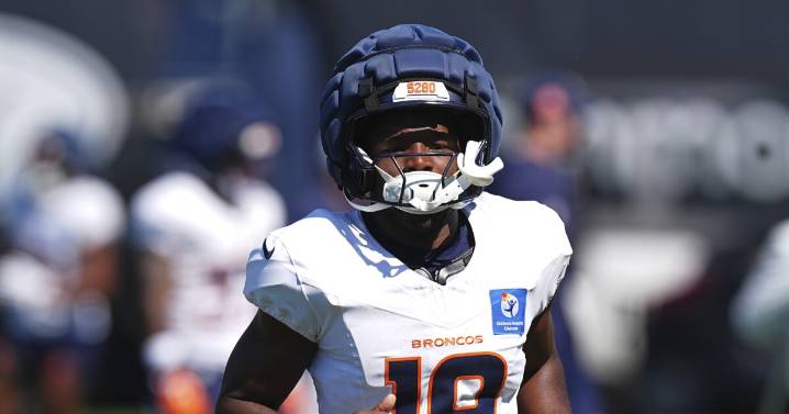 Broncos' Marvin Mims Jr. leaves practice because of groin injury, team not overly concerned