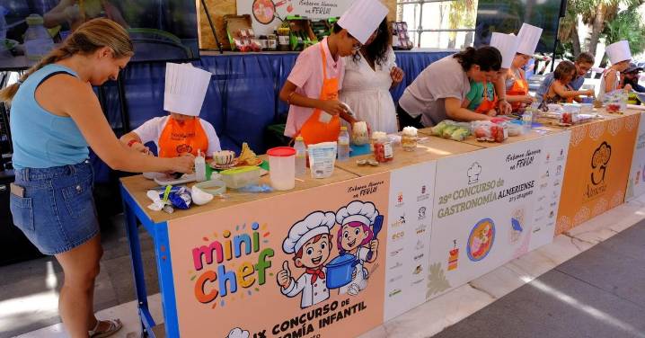Una veintena de niños y niñas aseguran el futuro de la gastronomía almeriense