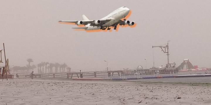 Suspenden vuelos en Pisco y Nasca por ráfagas de viento y tormenta de arena en región Ica