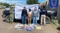 Presentan a tres mujeres detenidas por saqueos relacionados con GP Capital en Parral