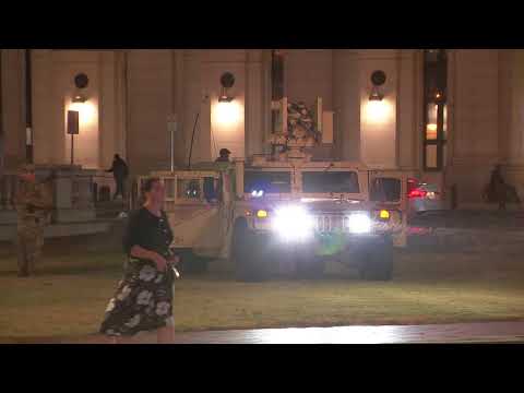 DC takeover: Tanks remain outside of Union Station