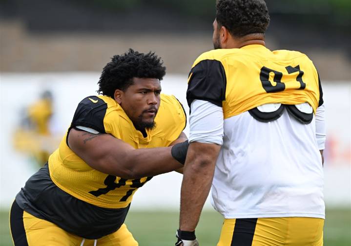 Paul Zeise Live: Does Steelers' Cam Heyward have leverage with Derrick Harmon, Yahya Black in the mix?