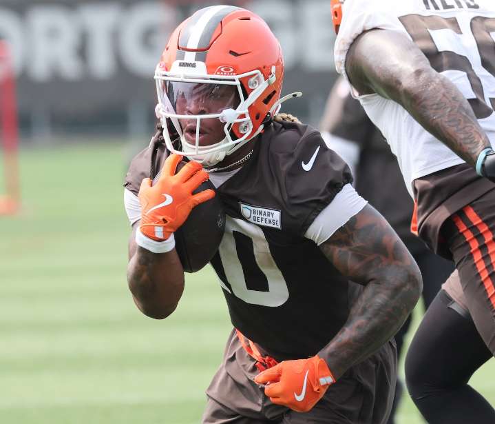 What’s up with Browns rookie running back Quinshon Judkins? Mary Kay Cabot