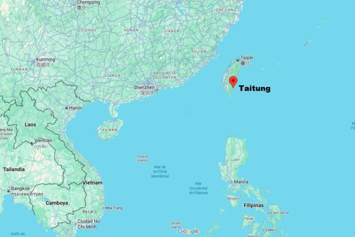 Alerta en Taiwán por la llegada del tifón Podul con fuertes vientos y lluvias