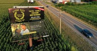 Proud Boys billboard taken down near Metro East high school