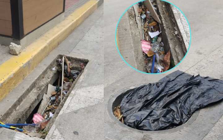 Ciudadanos denuncian “trampas mortales” en el Centro Histórico de Santa Marta tras temporada de lluvias