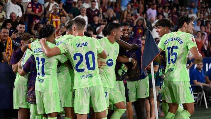 Barcelona con un regreso épico vence al Levante en LaLiga