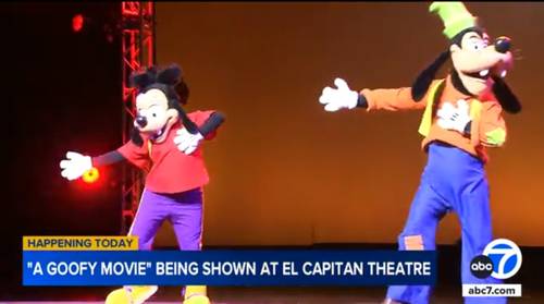 'A Goofy Movie' is back in theatres at the El Capitan
