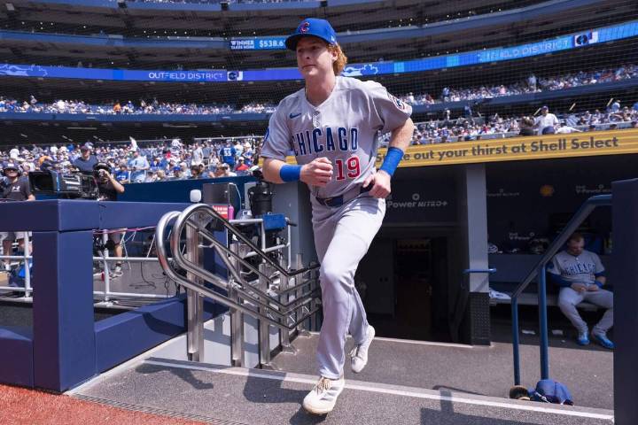 Owen Caissie, Cubs' top prospect, debuts in Toronto as offense continues its struggles