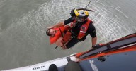 Coast Guard rescues man from capsized boat in Redfish Bay