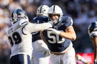 Hey, Bob! Should Penn State be concerned about its run game, offensive line?