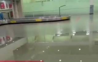 Por inundaciones, AICM cierra aterrizajes y despegues por 3 horas